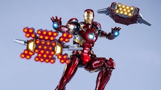Celebrity One of the best Ironman toys！Eastern Model 1/9 Mark46 Deluxe Edition stop motion review Net Worth