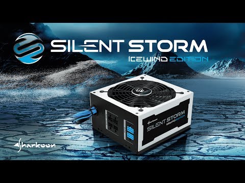 Sharkoon SilentStorm Icewind 650W Power Supply Semi Modular 80 Plus Bronze
