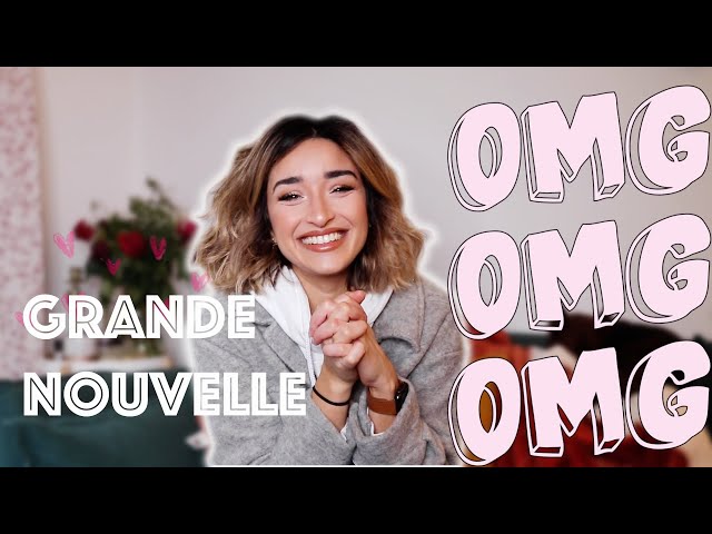 J'ai une annonce à vous faire ...