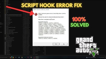 GTA V Script Hook Critical Error - 100% WORKING FIX (Step-by-Step Guide 2025)