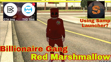 How to add BG Red Marshmallow skin mod in Samp Launcher? | Tutorial | GTA saml