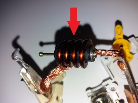 ✅Для чего служит электромагнитный расцепитель на автоматических выключателях?