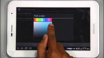 Getting Started: How to Set up Calendar on your Android Tab