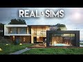 4+3 MODERN HOUSE | Real To Sims #8 | The Sims 4 Speed Build