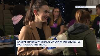 Annual Thanksgiving turkey giveaway held for Bronx residents