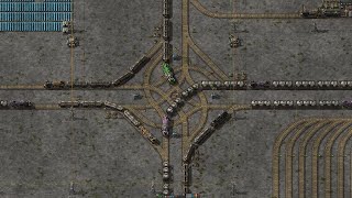 Factorio - Satisfying Train Intersections Profile
