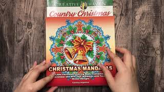 Livro de Colorir: Christmas Mandalas