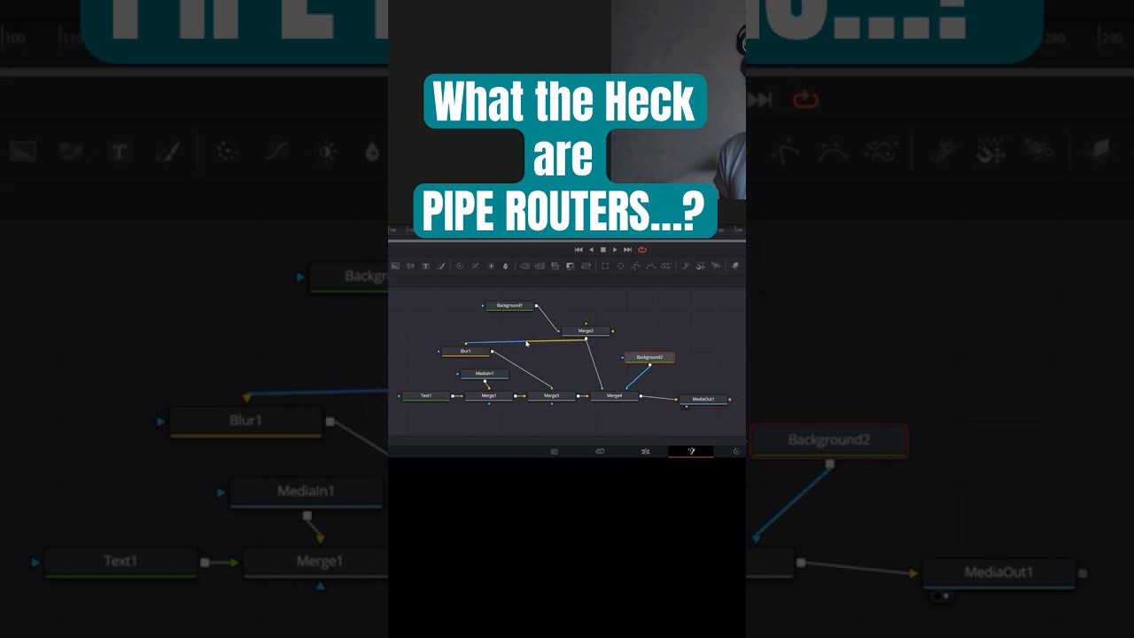 Pipe Routers!  (Fusion's Hidden Secret) - DaVinci Resolve