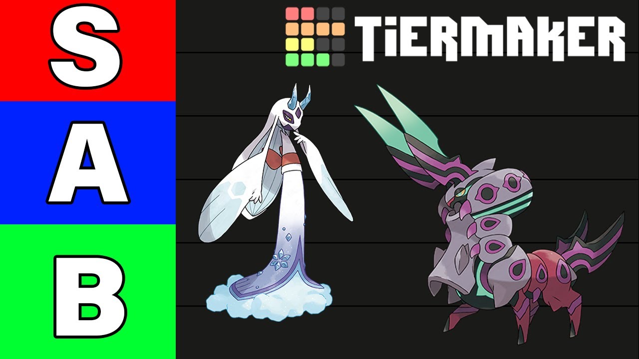 LA TIER LIST DELLE MEGAEVOLUZIONI DI LEGGENDE POKEMON Z-A! - Tiermaker