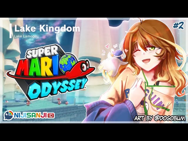 #2【Super Mario Odyssey】Berenang di Lake Kingdom?!【NIJISANJI ID | Amicia Michella】のサムネイル