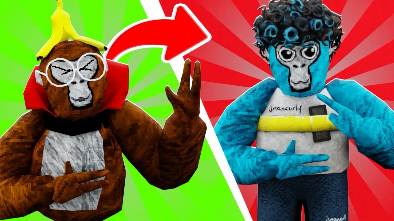 В Gorilla Tag добавлено новое обновление! (Новый набор)