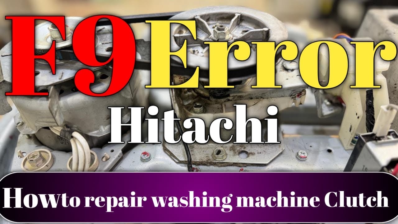 Washing Machine Gearbox Repair | Hitachi Washing Machine Clutch Gear Repair Step by Step save Money