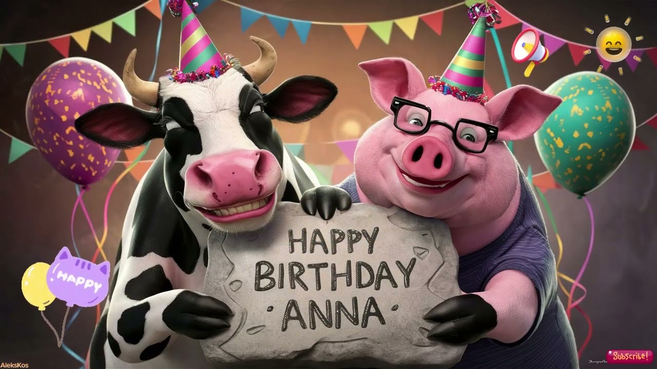 Happy Birthday ANNA ! 🎉🎂🎈- Birthday Song For Special Day with lyrics