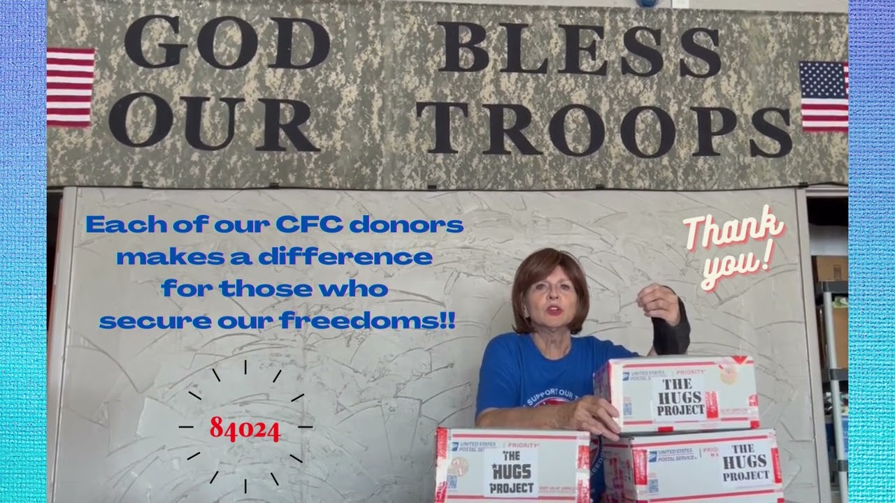 The Hugs Project thanks our Troops and Veterans for Freedom