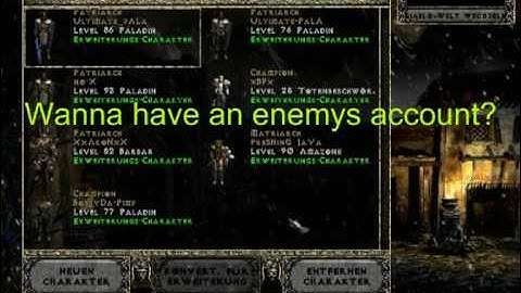 DIablo2 LOD Account Hack