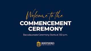 2025 Shepherd University Undergraduate Commencement Ceremony