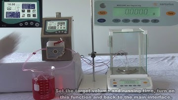 Shenchen V series Peristaltic Pump fixed volume measurement function