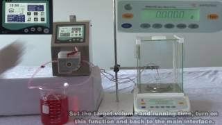 Shenchen V series Peristaltic Pump fixed volume measurement function