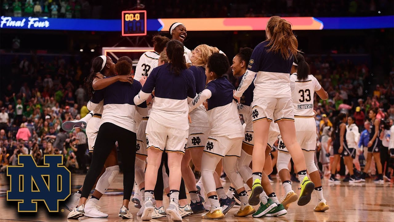 Notre Dame Heading Back to Women's Basketball Final YouTube