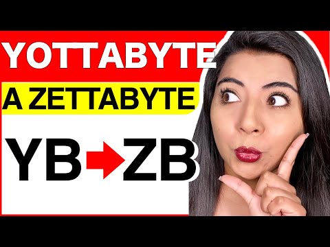 CONVERTIR de YOTTABYTES a ZETTAABYTES (EJEMPLOS y EXPLICACIÓN COMPLETA)