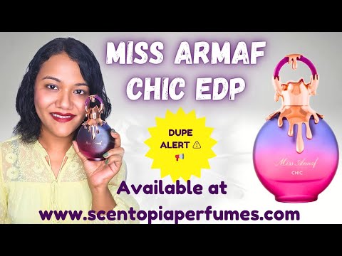 MISS ARMAF CHIC PERFUME REVIEW .. DO WE HAVE A MON PARIS DUPE 🤔 👀