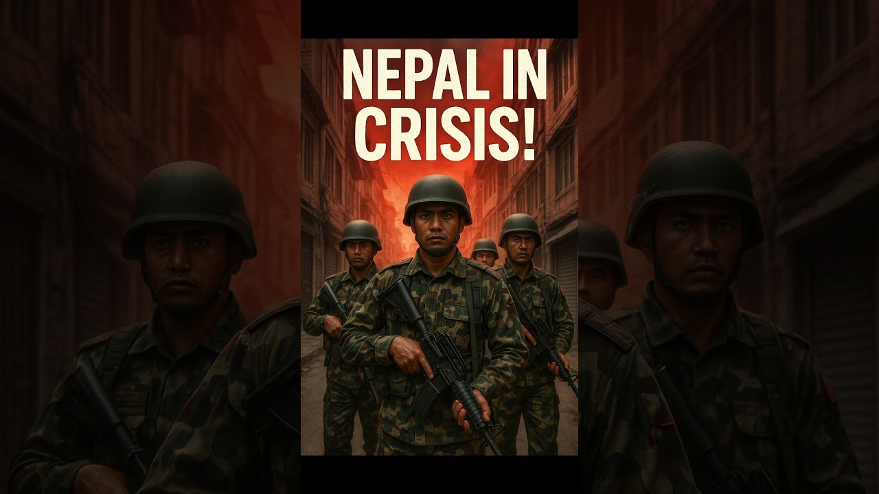 Nepal Army deployed in Kathmandu after unrest sparks leadership crisis. Watch full update!
