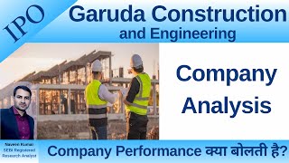 Garuda Construction IPO | Garuda Construction and Engineering Limited Analysis | GMP | Review | IPO
