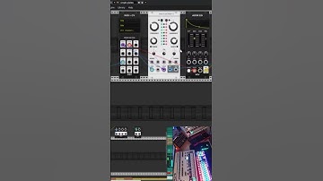 Live Techno jam Mutable instruments Plaits free in VCV Rack #techno #synth
