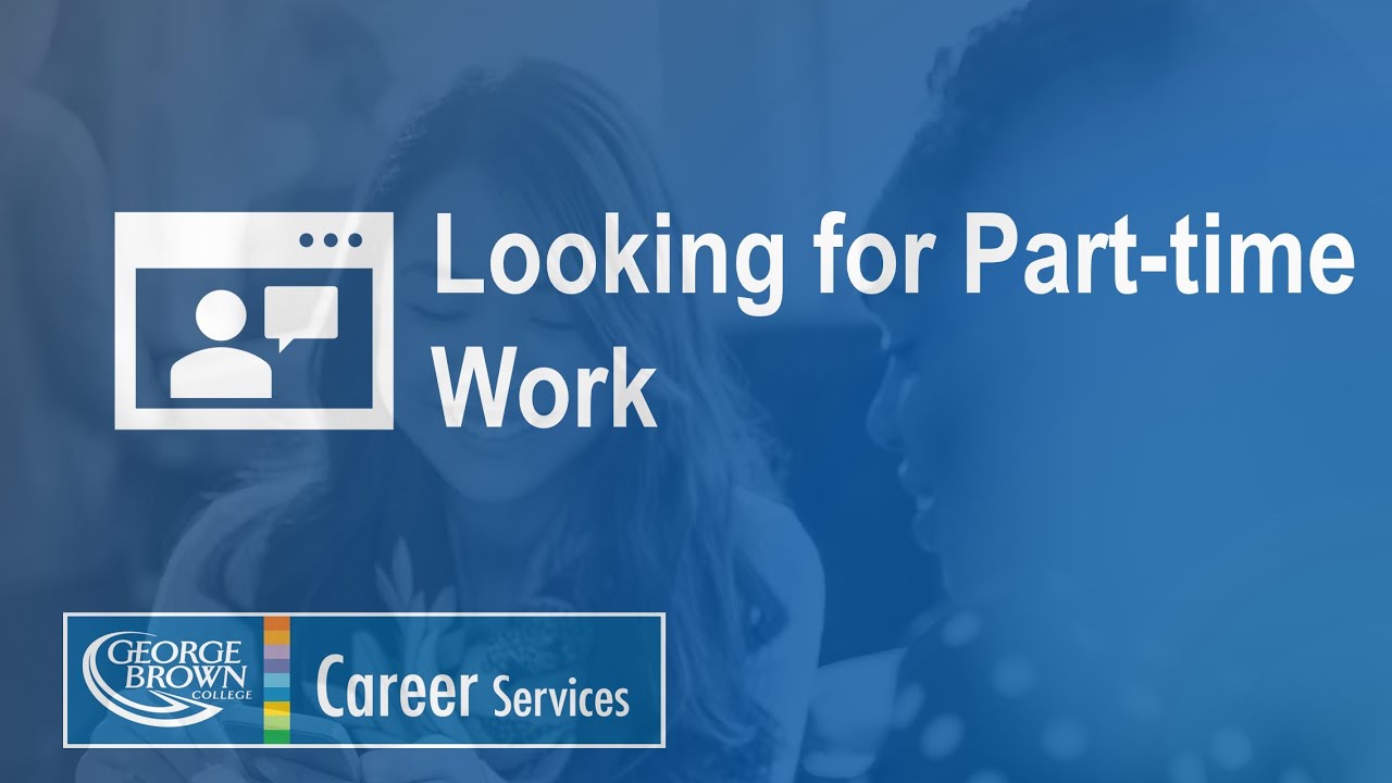 Webinar | Looking for Part-Time Work