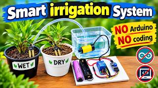 Smart Irrigation System Using Soil Moisture Sensor | Automatic Plant Watering System without Arduino