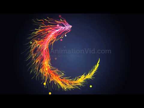 Color Fiber Explosion Motion Background