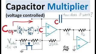 Capacitor Multiplier Op Amp Circuit: How does it work
