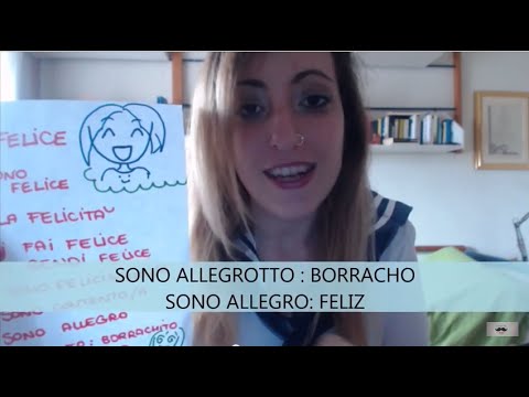 Clase de Italiano★  El verbo Ser y Tener★ Léxico de la Felicidad★ q(❂‿❂)p - YouTube LanguagesWithKiki