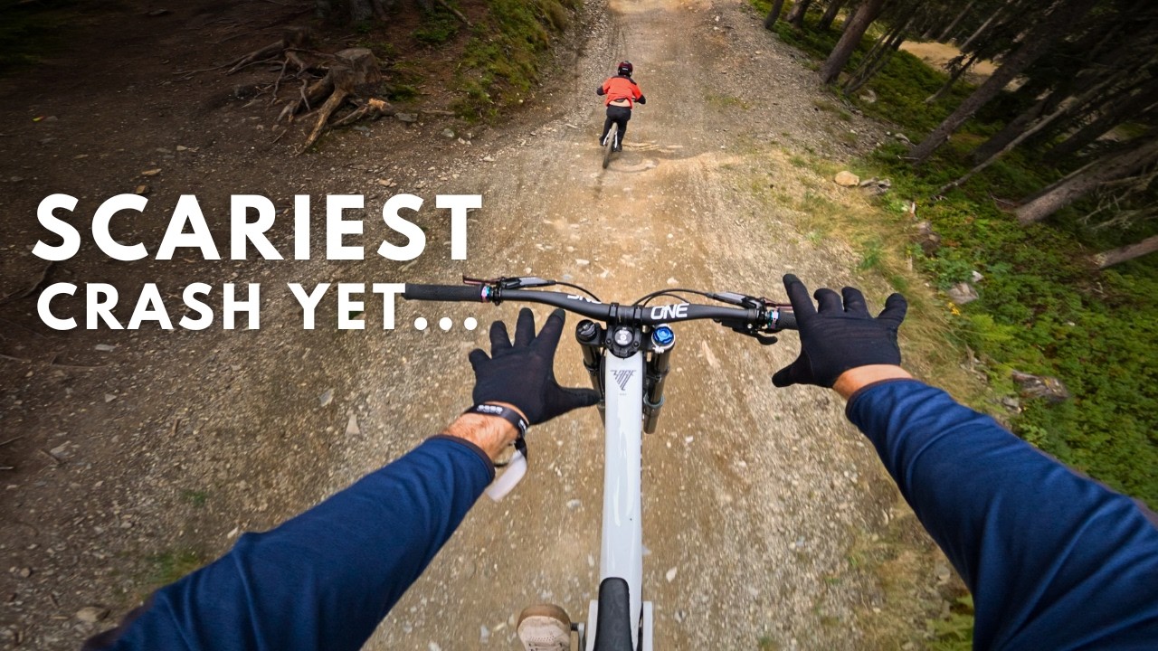 First Ride at Leogang Bike Park and I took the Scariest Crash Ever...