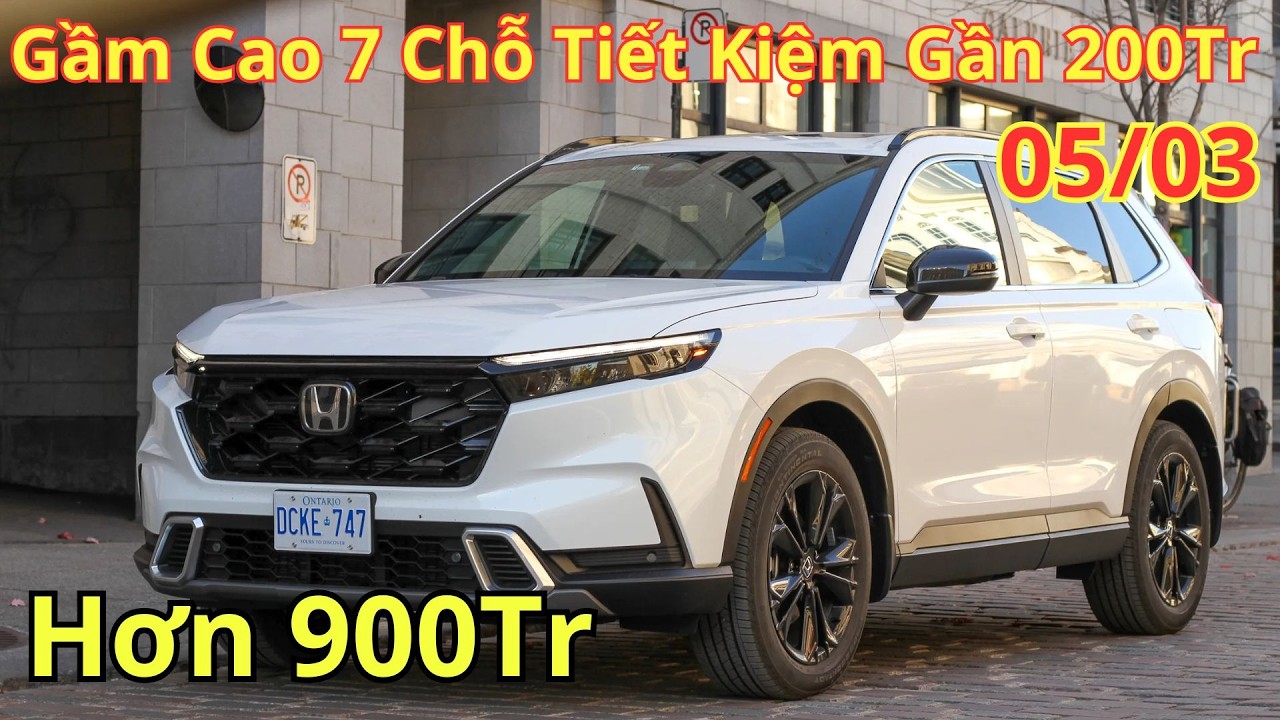 ✅Giá khuyến Mại Honda CRV Tháng 3. Gầm Cao 7 Chỗ Tiết Kiệm Gần 200Tr, Lăn Bánh Mới | Xegiatot24h