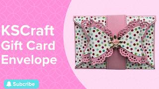 CRAFT FAIR SERIES 2026 - KSCraft Gift Card Envelope Dies #kscraft #papercraft #giftcardholder