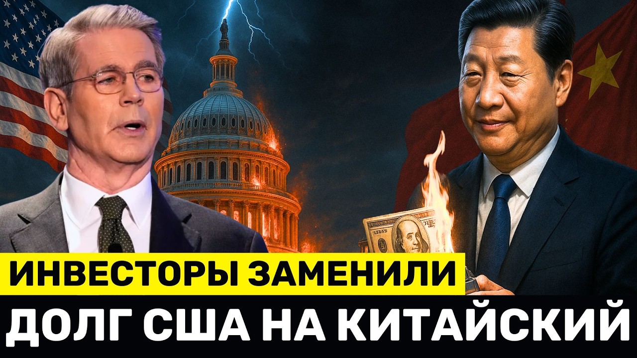 Инвесторы ОТМЕНЯЮТ Долг США Ради Юаня на Фоне Обвала Рынка Облигаций