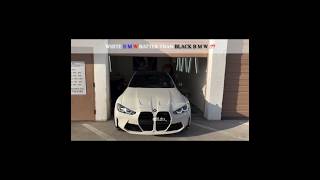 White BMW batter than Black BMW ?? #edit #like #shorts #editing