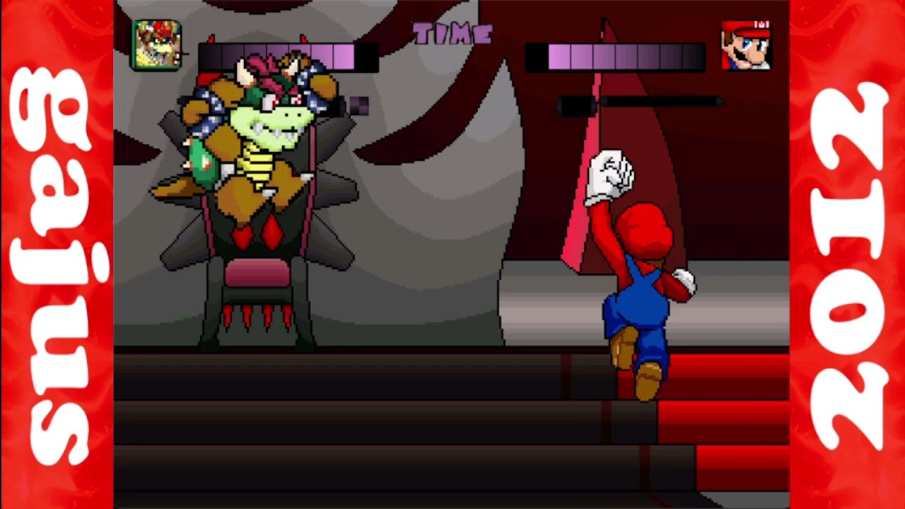 mugen; poc giga bowser vs mario