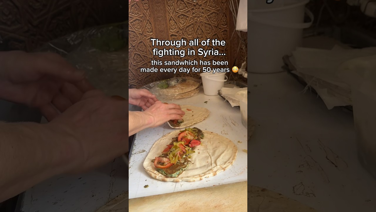 The sandwich that survived the Syrian war 
