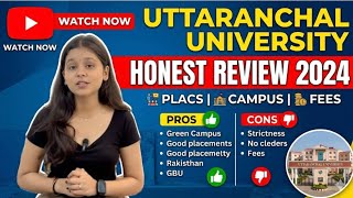 Uttaranchal University Review 2026: Fees, Placements & Reality Check!🤷♂️