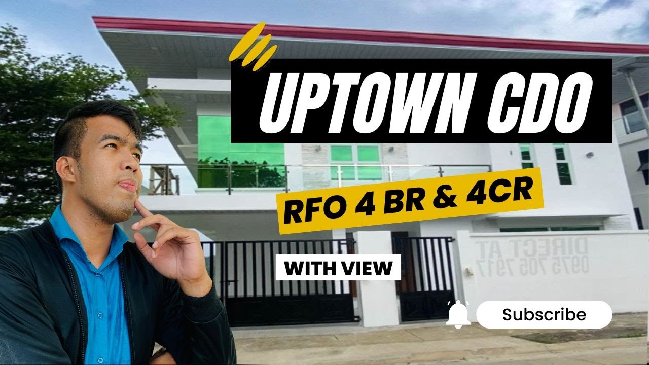 Uptown CDO RFO 4Bed and 4Bath - YouTube