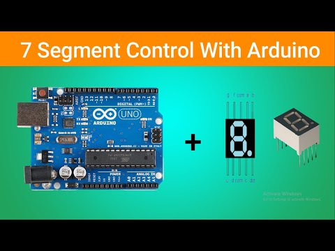 How To Control 7 Segment With Arduino Uno || 7 Segment Automatic Run ...