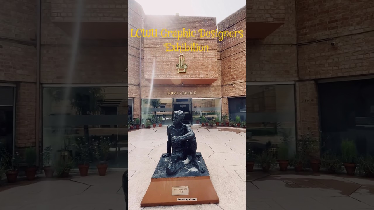 LCWU Graphic Designer Exhibition 2023 | Alhamra Art Center