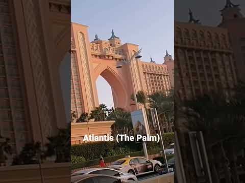 Atlantis #dubai #atlantis #corniche #beautiful #views #sunset #shorts #viral