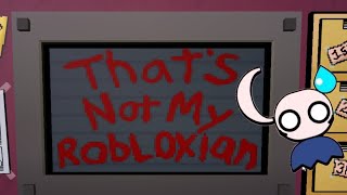SOU PORTEIRO DE  UM PRÉDIO DE ANOMALIAS NO ROBLOX-that's not my robloxian