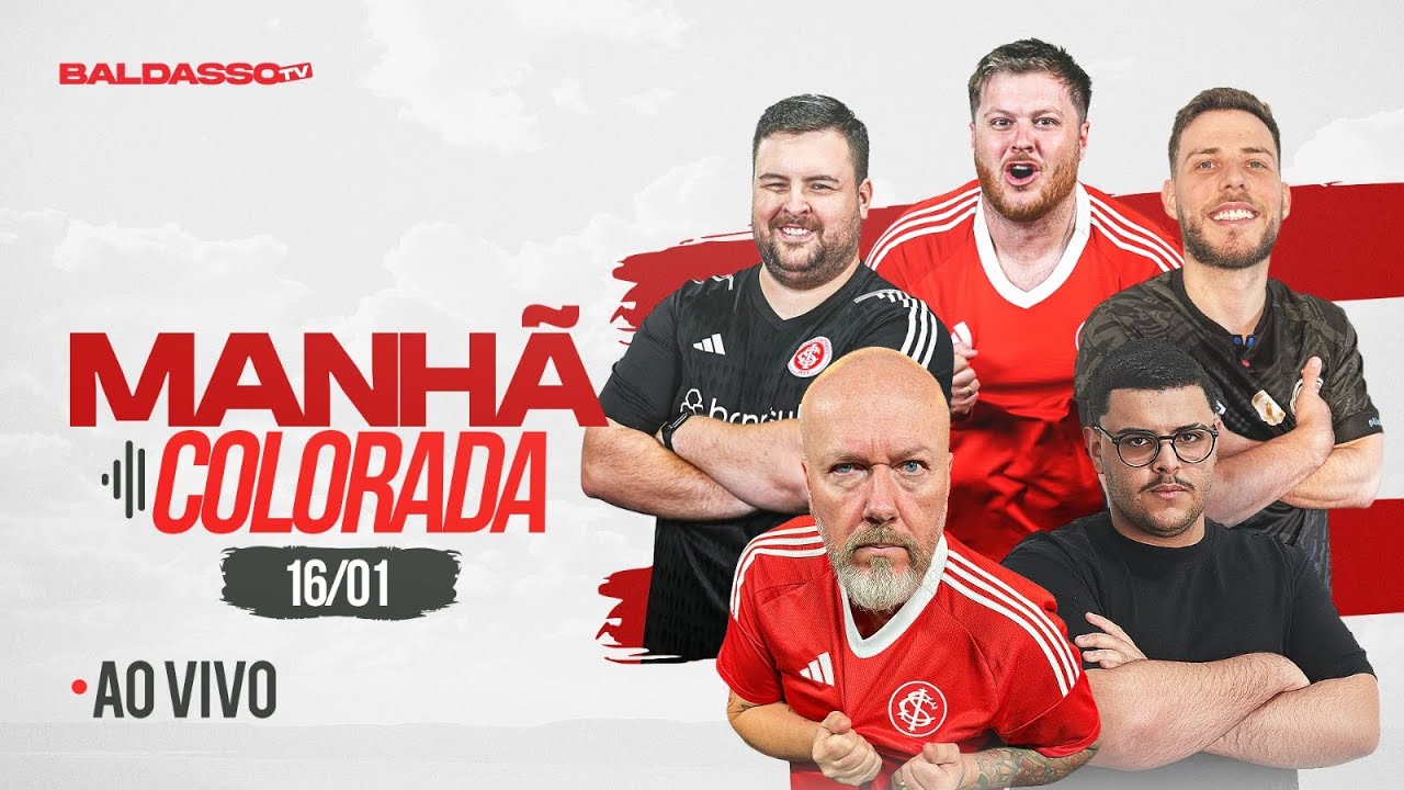 GOLEADA DE LUXO E REFORÇO CHEGOU EM PORTO ALEGRE 🕰 MANHÃ COLORADA 