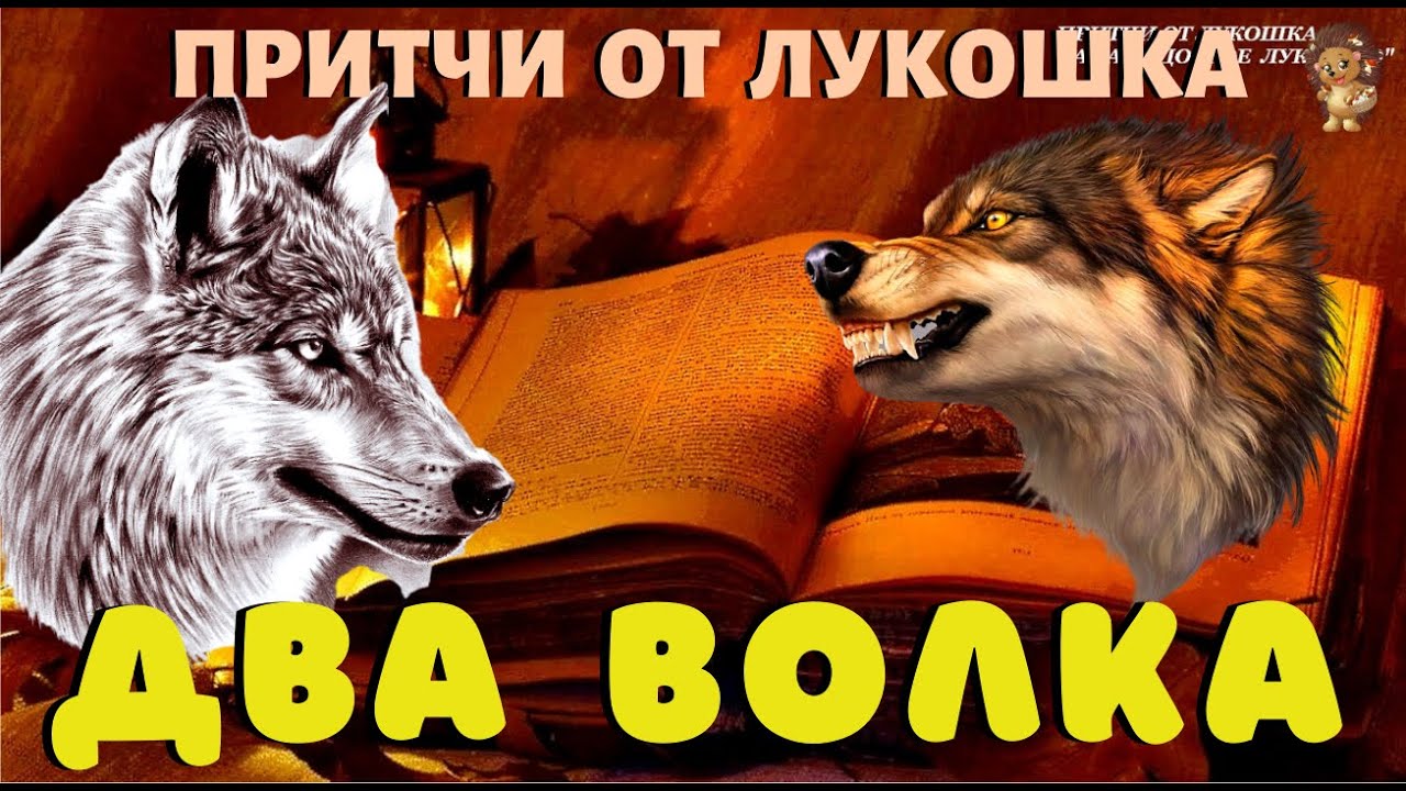 Два Волка — Притча, Не кормите в себе Зло | Умные слова, Притча о Добре ...