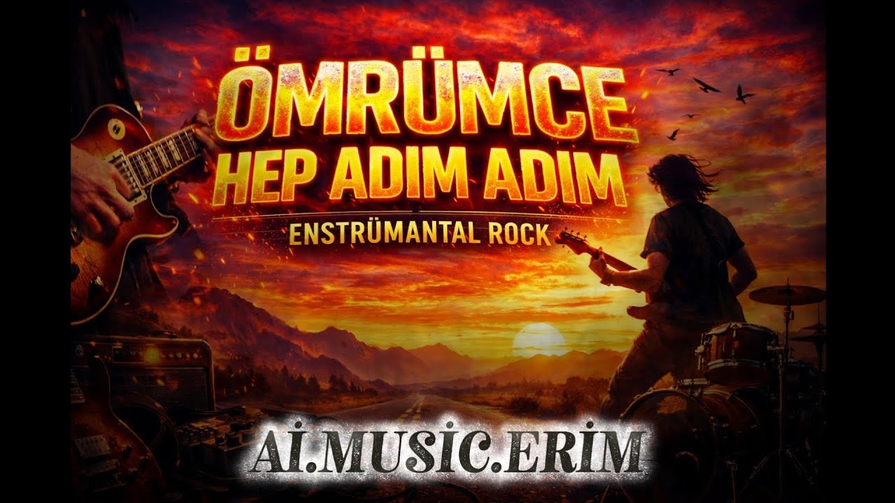 Ömrümce Hep Adım Adım - Enstrümantal Rock Cover Aİ.MUSİC.ERİM