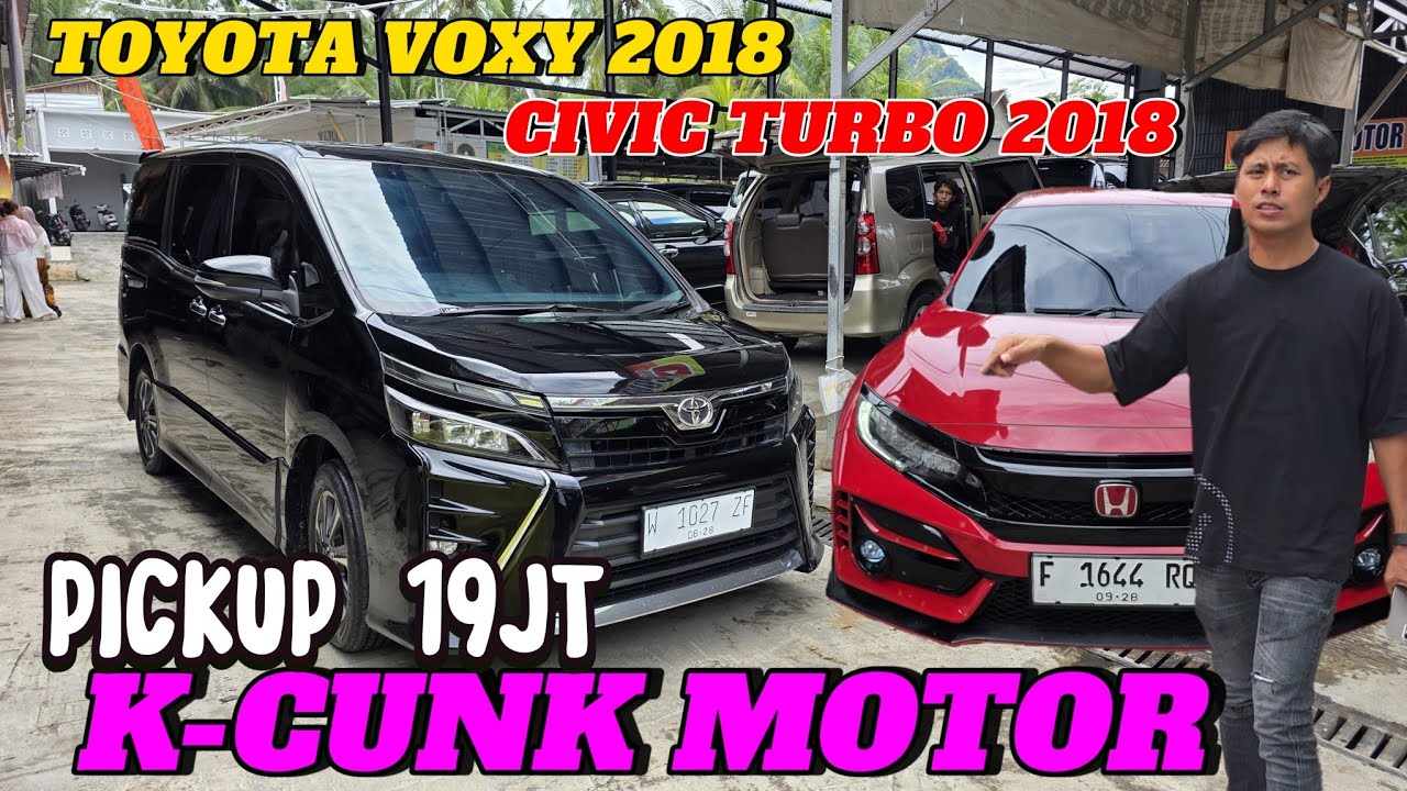 Toyota Voxy 2018, CIVIC Turbo 2018 Hatchback,  pickup 19jt